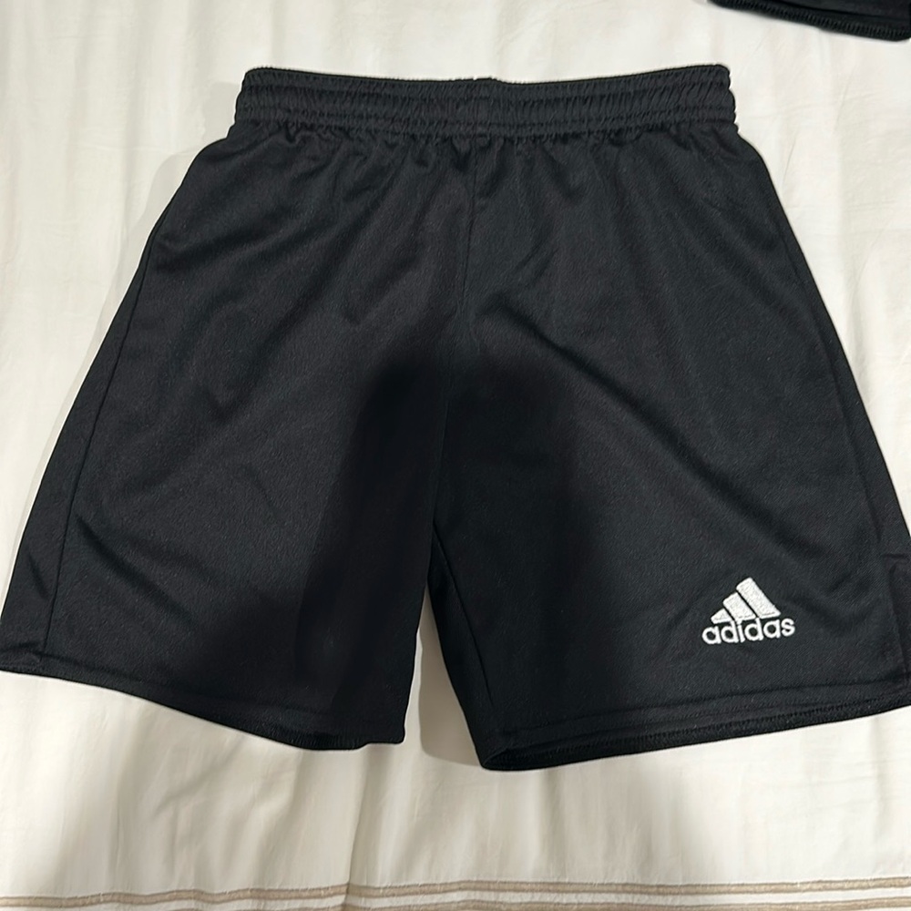Adidas kids climalite soccer shorts